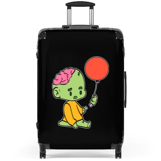 Zombie Child Balloon Seller Gift Suitcases