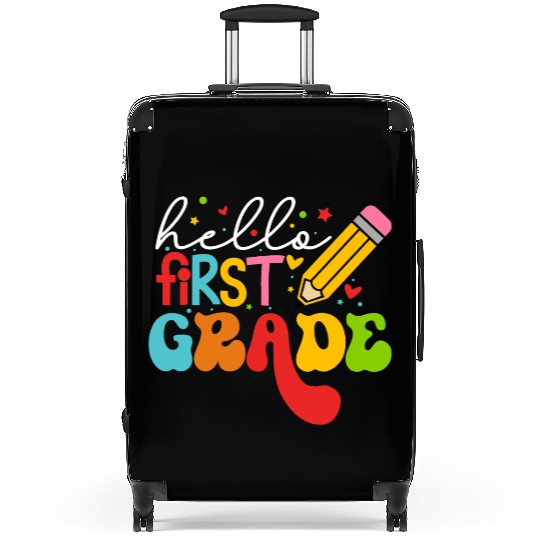 Back to School Clothes - Hello First Grade Suitcases