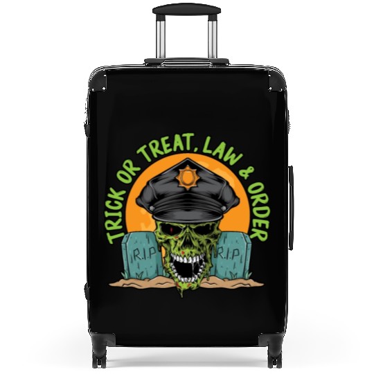 Trick or Treat, Law & Order Policeman Halloween Suitcases