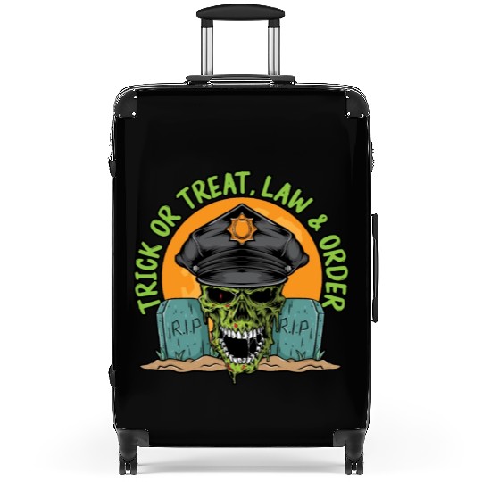 Trick or Treat, Law & Order Policeman Halloween Suitcases