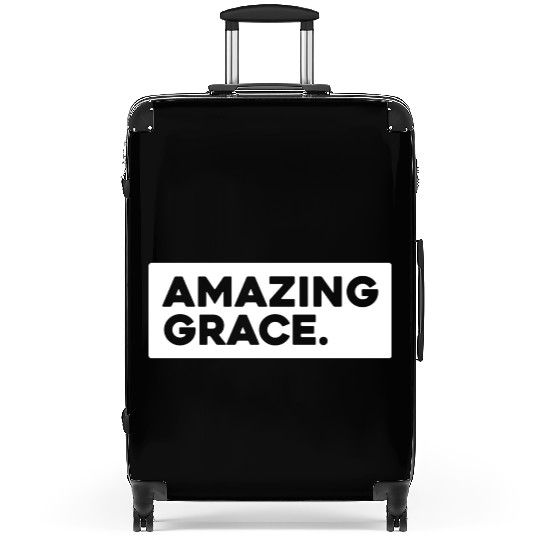 Amazing Grace Love Jesus Christian Christmas Suitcases