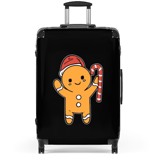 Gingerbread Cookie Baker Gift Suitcases