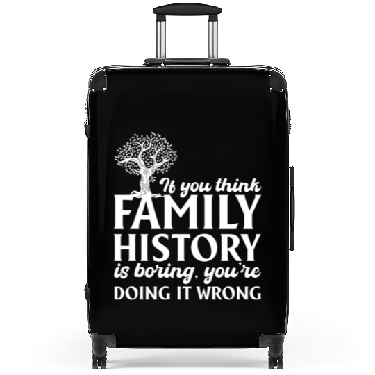 If You Think Family History Is Boring, Genealogy Suitcases