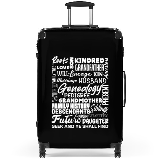 Genealogy Roots Family History Descendants Suitcases