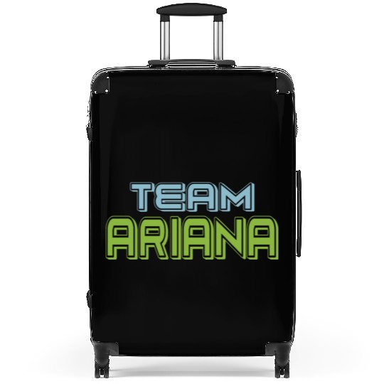 Show Support Be On Team Ariana Suitcases