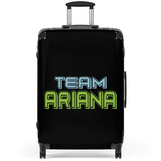 Show Support Be On Team Ariana Suitcases