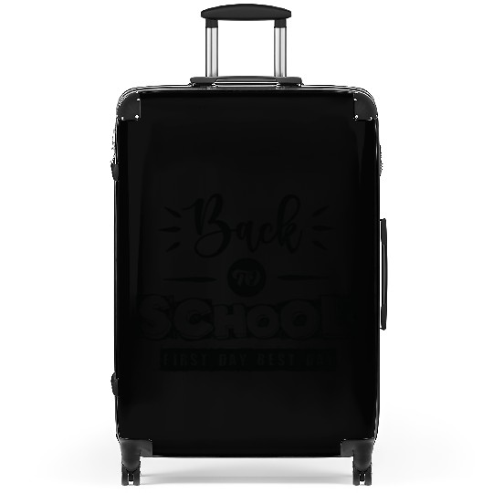 Happy First Day Of School Back To School Teacher Suitcases