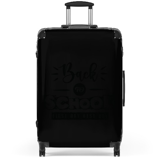 Happy First Day Of School Back To School Teacher Suitcases