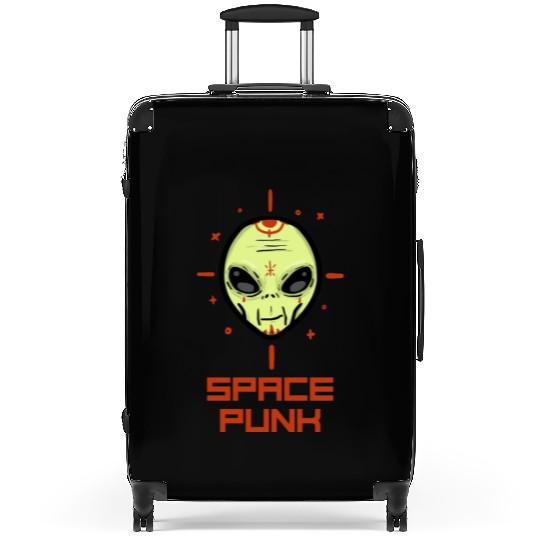 Space Punk Suitcases