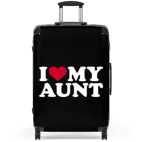 I love my aunt Suitcases