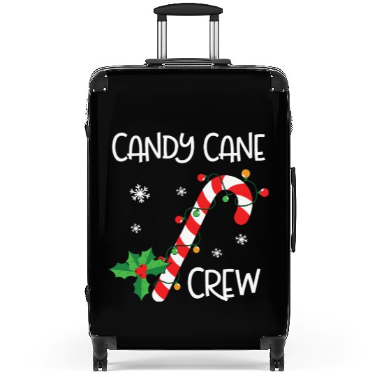 Candy Cane Crew Funny Christmas Lights Xmas Gift Suitcases