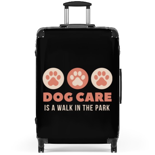 Dog Care I Love Dog Lover Suitcases