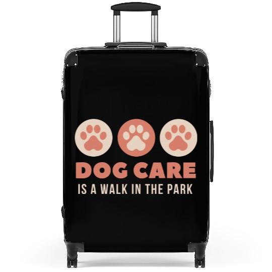 Dog Care I Love Dog Lover Suitcases