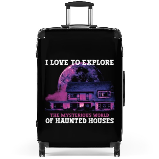 Horror Paranormal Haunted House Spooky Halloween Suitcases