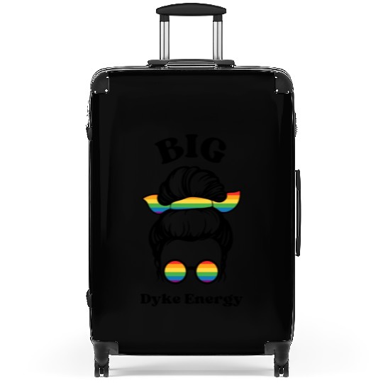 Big Energy Lesbian Pride Month Suitcases