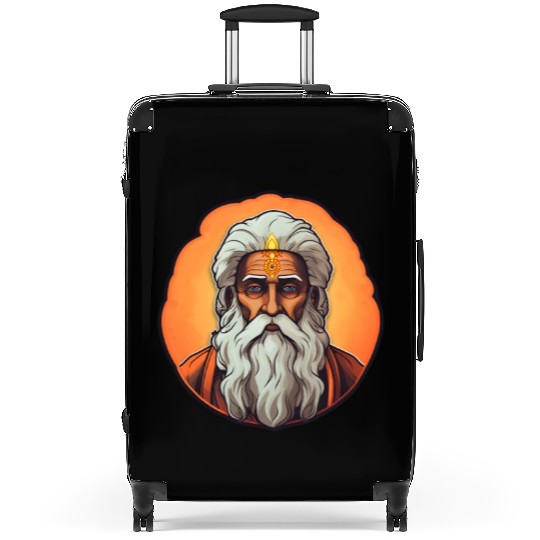 Guru Spiritual Buddhism Suitcases