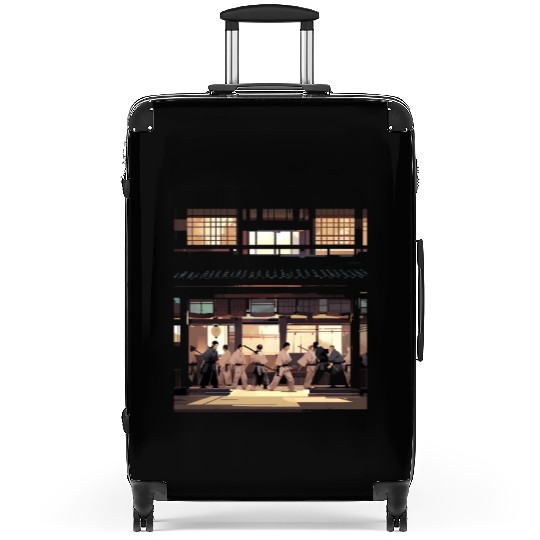 Karate Dojo Martial Arts Aikido Judo Japanese Suitcases