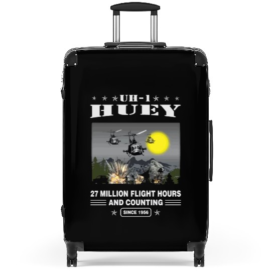 Uh 1 FLight since 1956 Suitcases