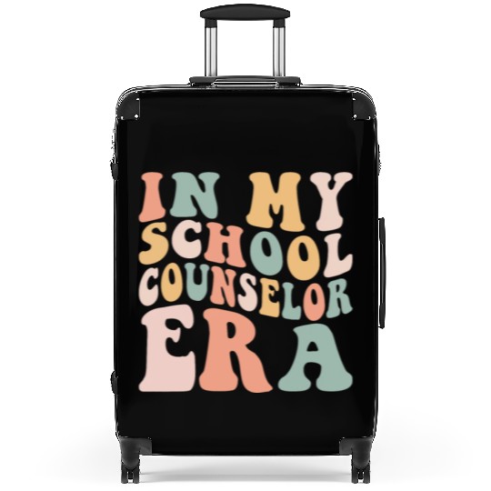 Retro In My School Counselor Era Back To School Suitcases
