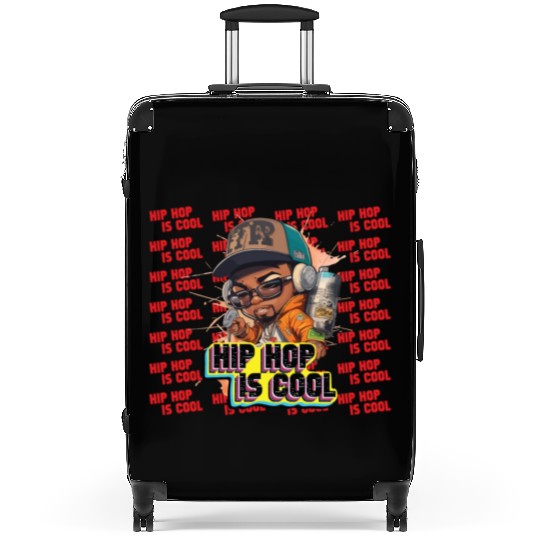 Hip Hop Is Cool Quotes And Awesome Design Suitcases