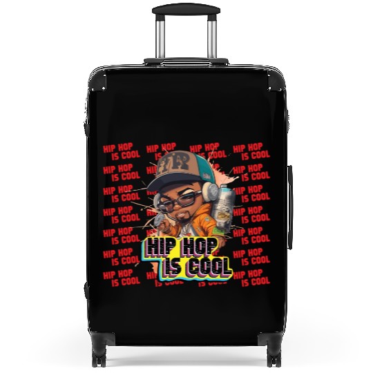Hip Hop Is Cool Quotes And Awesome Design Suitcases