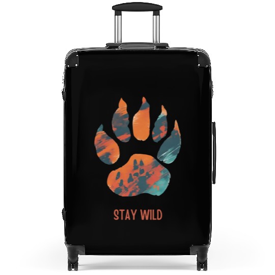 The Grizzly Bear Paw Suitcases