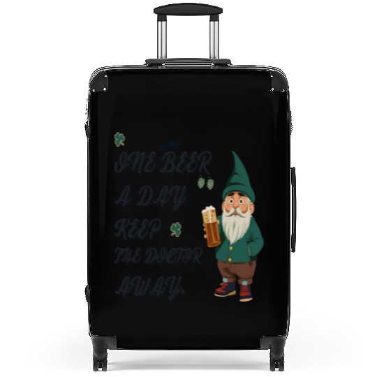 Beer keep the doctor Suitcases