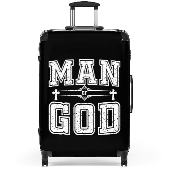 Man Of God Love Jesus Christian Christmas Suitcases