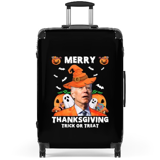 14990 Merry Thanksgiving Trick or Treat Suitcases