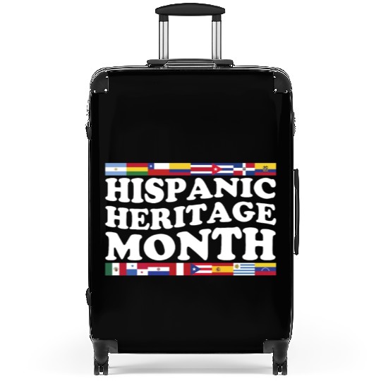 Hispanic Heritage Month Funny Hispanic Spanish Suitcases