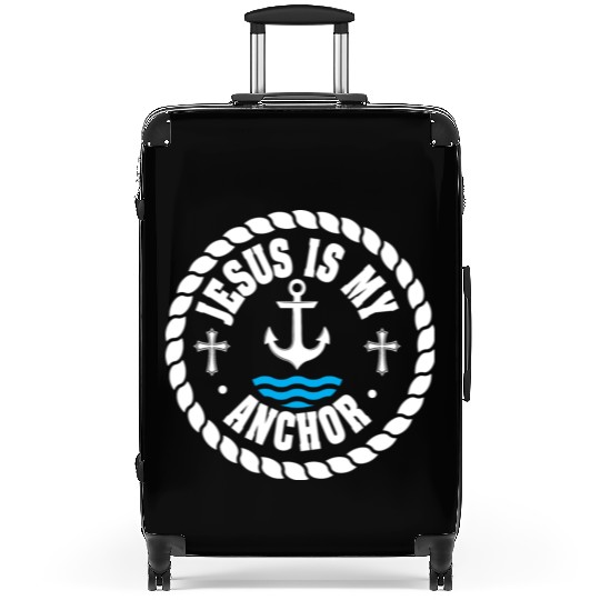 Hesus Is My Anchor Love Jesus Christian Christmas Suitcases