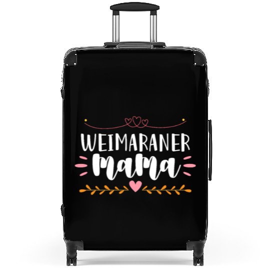 Weimaraner Mama Suitcases