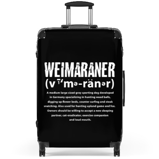 Weimaraner Definition Meaning Suitcases