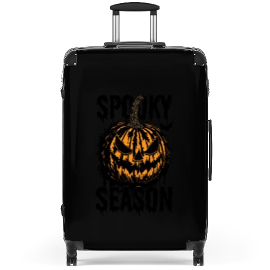 Halloween Jack O Lantern Spooky Season Suitcases