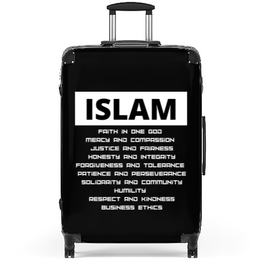 The Values Of Islam Suitcases