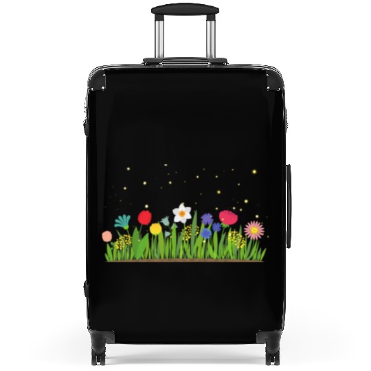 Garden of Firefly Suitcases