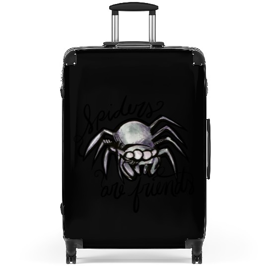 Spiders Are Friends Suitcases
