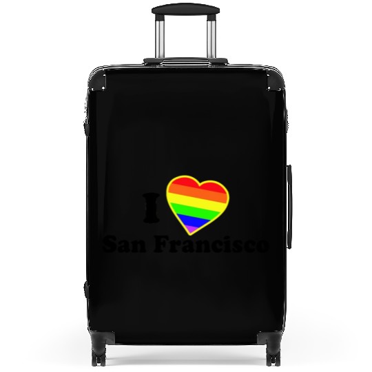 I Love San Francisco Suitcases