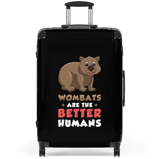 Wombat Australian Animal Lover Suitcases