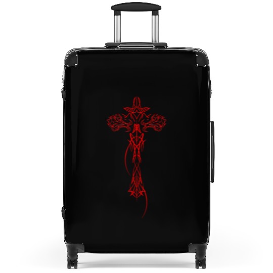 Cyber Crucifix Awesome Cybersigilism For Geometric Suitcases