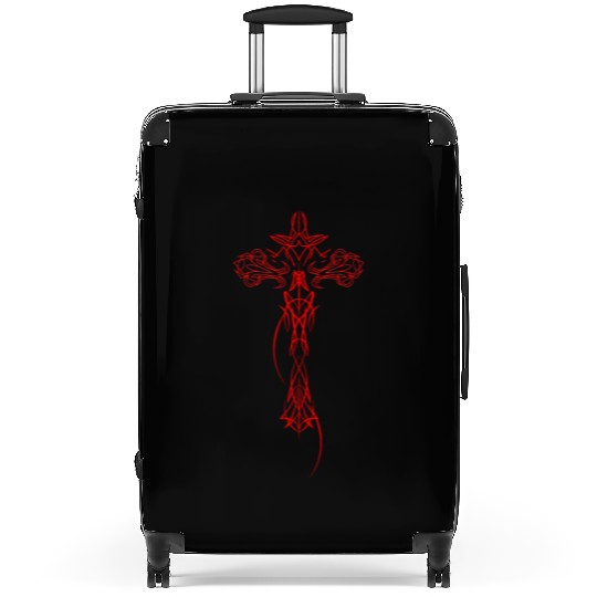 Cyber Crucifix Awesome Cybersigilism For Geometric Suitcases