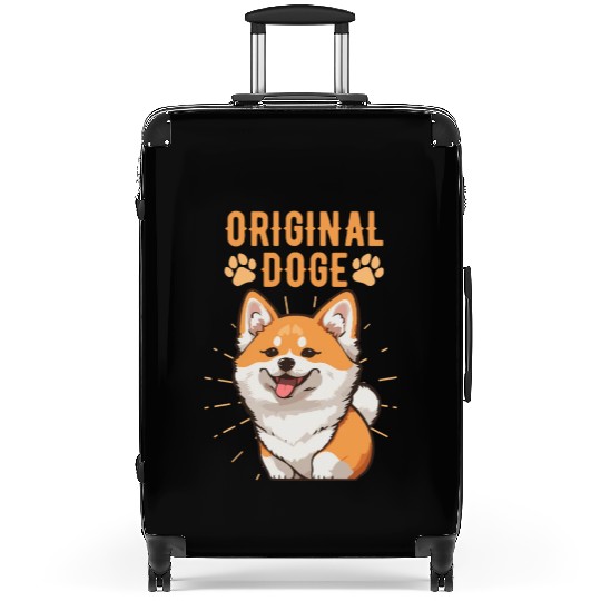 Original Doge Shiba Inu Suitcases