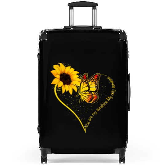 Butterfly You Are My Sunshine My Only Sunshine Suitcases