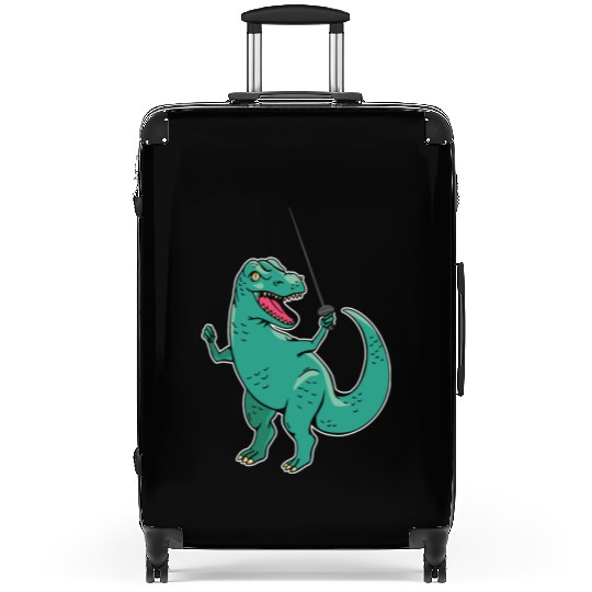 Funny Dinosaur Fencing Humor For A Trex Dino Lover Suitcases