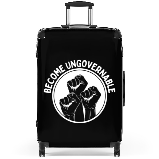 Become Ungovernable Punk Anarchy Lovers Gift Suitcases