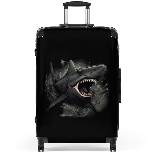 Shark attack Suitcases