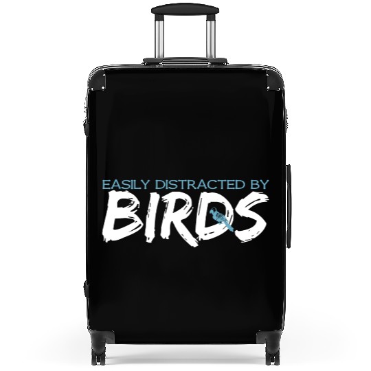 Birds LoverJoke Budgie Bird Sparrow Hummingbird Suitcases