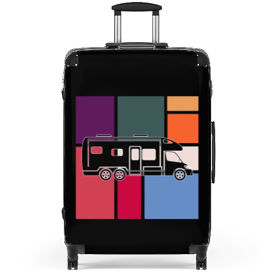 Vintage Camper – Retro Road Trip Suitcases
