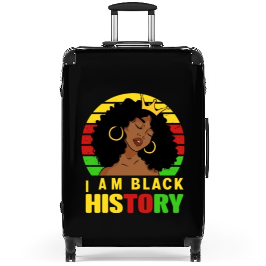 I Am Black History Month African American For Suitcases