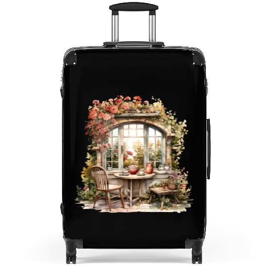 Wild Flowers Suitcases Design - Funny gift